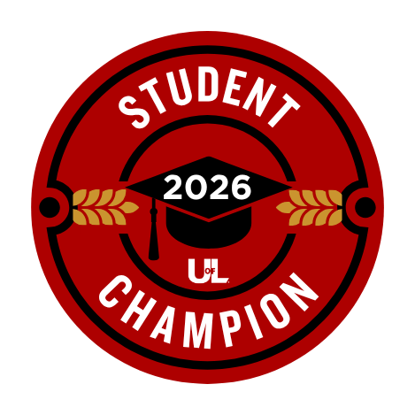 Student Champion 2026 Emblem of the University of Louisville